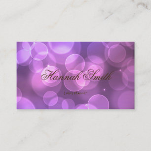 Professional faux glamourous modern elegant plain business card