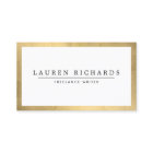 Professional Faux Gold and White