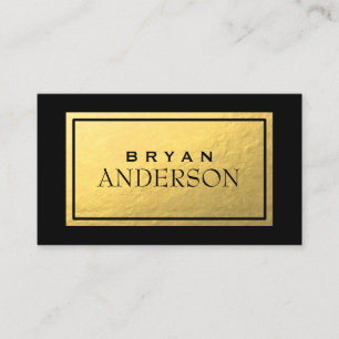 Professional - Faux Gold Foil Business Card