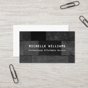 Professional Flooring and Tiler Business Card