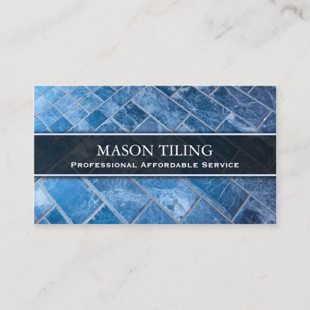 Tile Business Cards & Profile Cards | Zazzle CA