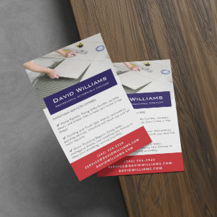 Professional Flooring and Tiler Handyman Services Flyer