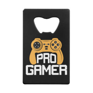 Professional Gamer Credit Card Bottle Opener