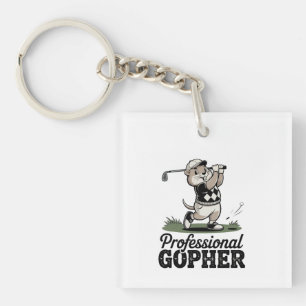 Professional Gopher - Keychain