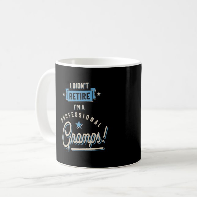 Professional Gramps Coffee Mug (Front Left)