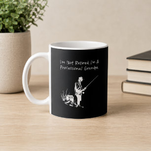 Professional Grandpa Not Retired Funny Grandfather Coffee Mug