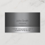 Professional Grey Metal Astronomer Business Card<br><div class="desc">Professional Grey Metal Astronomer Business Card.</div>