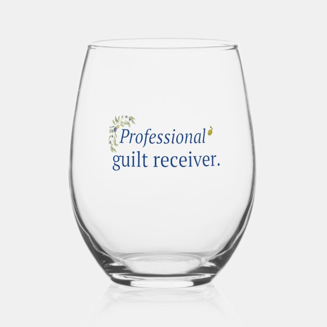 Professional Guild Receiver wine glass (Front)