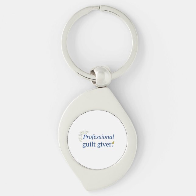 Professional Guilt Giver Keychain (Front)