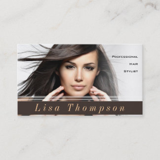 Professional Hair Stylist / Hairdresser Card