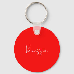 Professional handwriting name custom  keychain