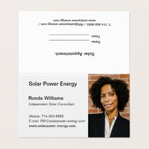 Professional HeadShot Business Card