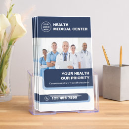 Professional Healthcare Clinic Doctor Tri-Fold