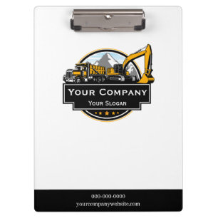 Professional Heavy Equipment Construction Company  Clipboard
