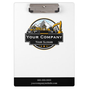 Professional Heavy Equipment Construction Company  Clipboard