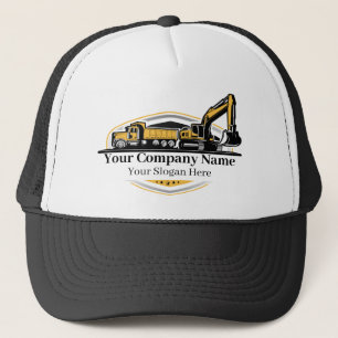 Professional Heavy Equipment Construction Company  Trucker Hat