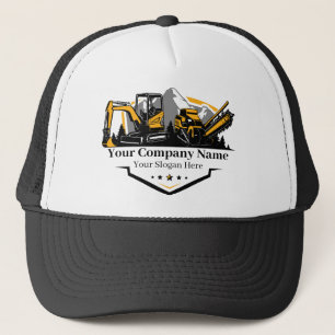 Professional Heavy Equipment Construction Company  Trucker Hat