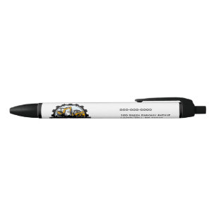 Professional Heavy Equipment Repair Company  Black Ink Pen