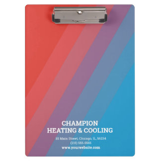 Professional HVAC Clipboard