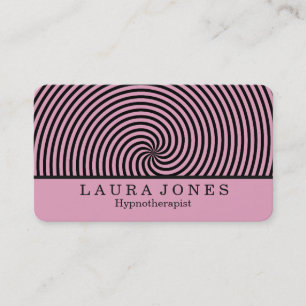 Professional Hypnotherapy Hypnotherapist Trance Business Card