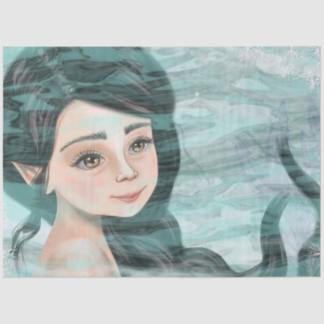 Professional illustrated tissue paper (Front)