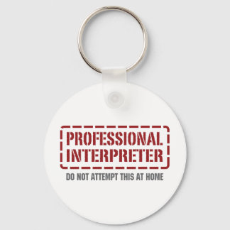 Professional Interpreter Keychain