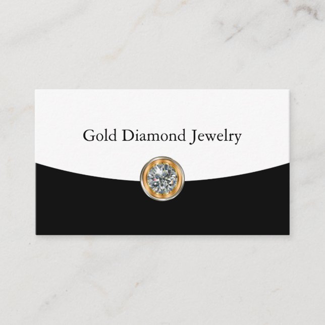 Professional Jeweller Business Cards (Front)