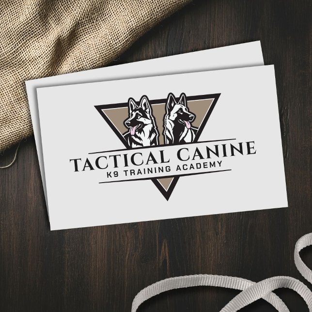 Professional K9 Training Business Card (Creator Uploaded)