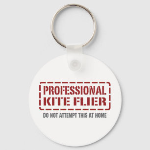 Professional Kite Flier Keychain