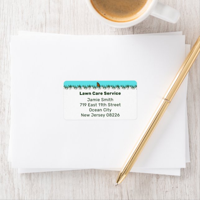Professional Landscaping Service Address Label (Insitu)