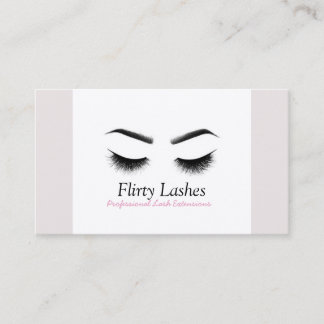Professional Lash Business Business Card