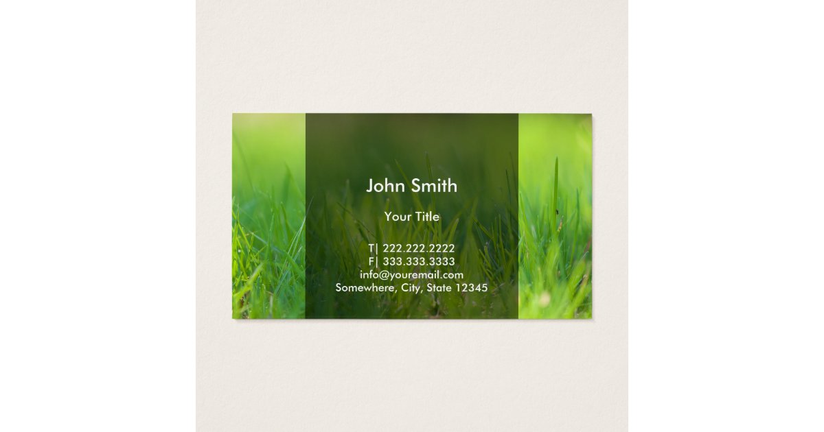 New 10 Professional Landscaping Business Card