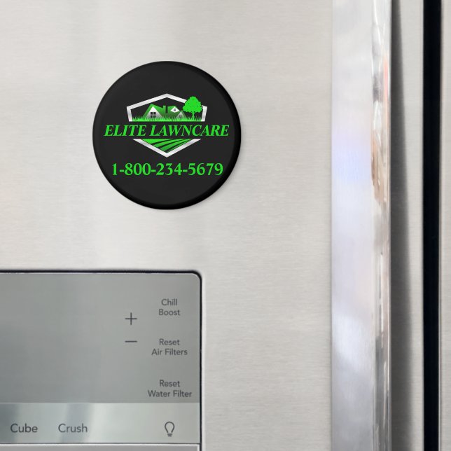 Professional Lawn Care Service Magnet (In Situ (Fridge))