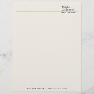 Professional - letterhead