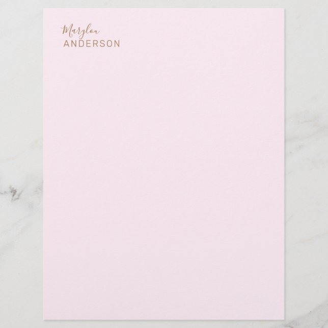 Professional - letterhead (Front)