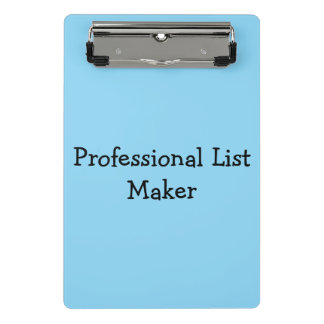 Professional List Maker Mini Clipboard
