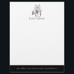 Professional Logo - Minimalist Event Planner Letterhead<br><div class="desc">Shop Professional Letterhead Pattern Stationary designed by Dream Big Digital Design</div>