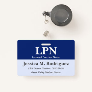Professional LPN Badge