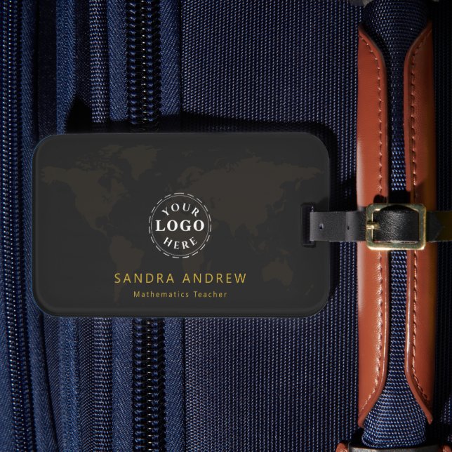 Professional Luggage Tag with Logo and Title (Front Insitu 4)