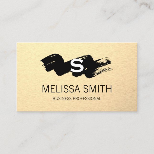 Professional Lux Elite Business Card (Front)