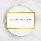 Professional Luxe Faux Gold and White