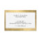 Professional Luxe Faux Gold and White