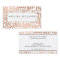Professional Luxe Rose Gold Numbers Accountant