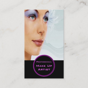 Professional Make Up Artist Business Card