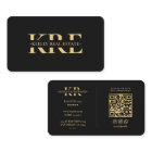 Professional Marketing Elegant Black Modern