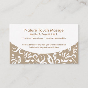 Professional Massage Business Cards