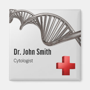 Professional Medical 3D Symbol Cross DNA Magnet