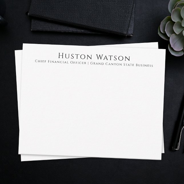 Professional Men Business Personalized With Name Card (Creator Uploaded)