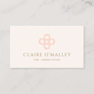 Professional Minimal Modern Reflective O Monogram Business Card
