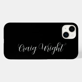 Professional Minimalist Add Name Personalized Case-Mate iPhone 14 Plus Case